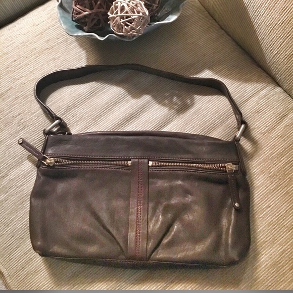 Banana Republic leather shoulder clutch - Picture 2 of 6